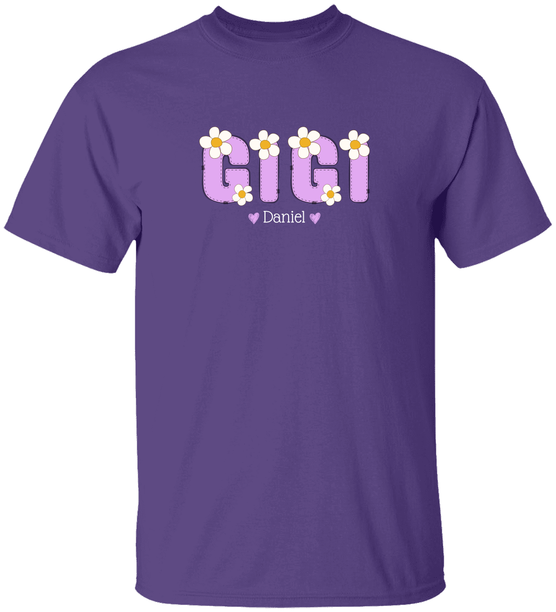 Custom GiGi Daisy Grandma's Mother's Day T-Shirts