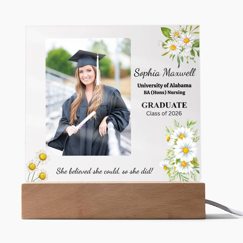 They Believed They Could, So They Did! |Acrylic Square Plaque