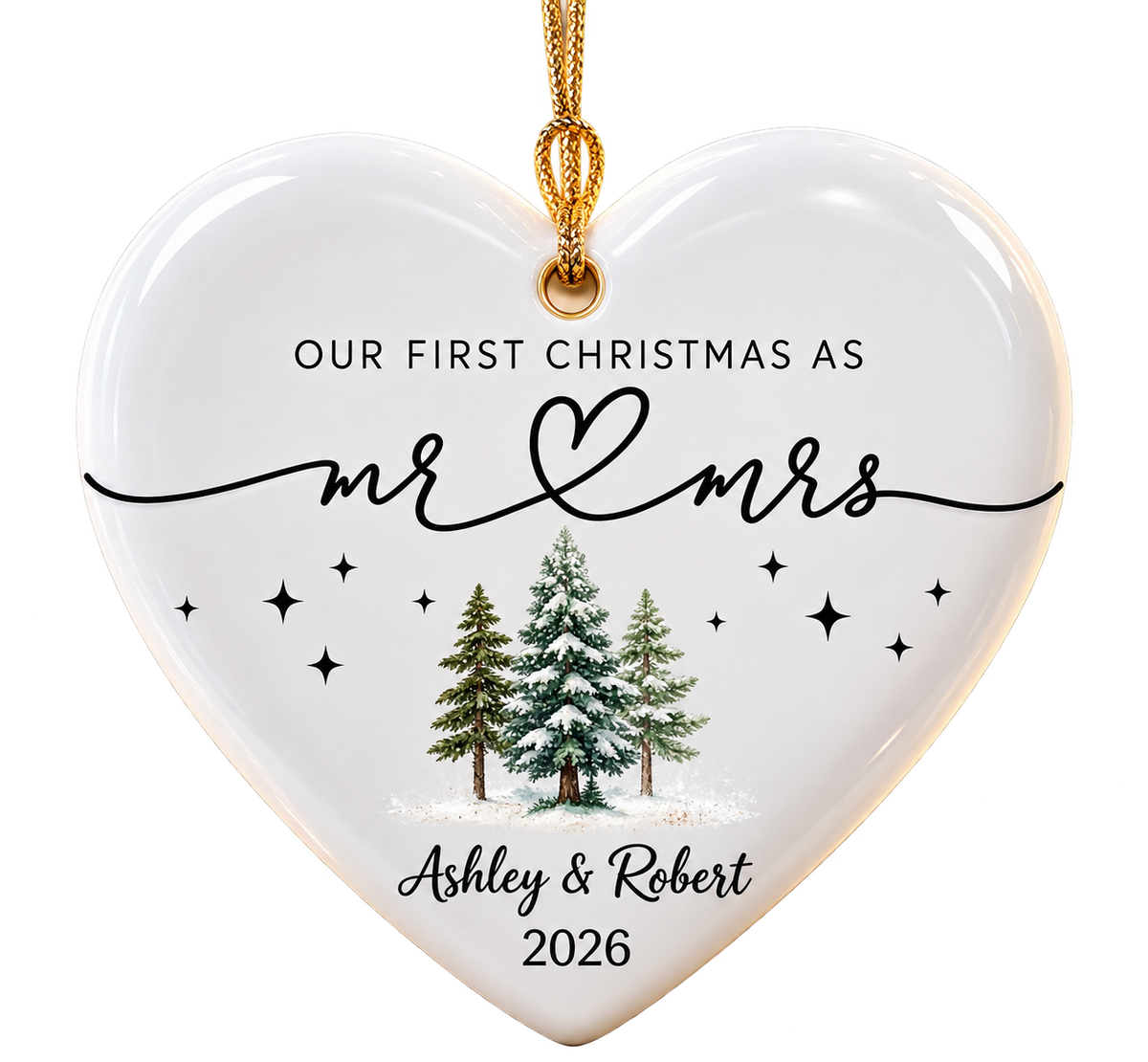 Their First Christmas as Mr. & Mrs. ❤️