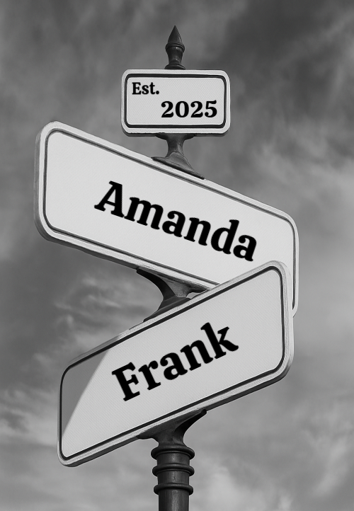 Personalize Vintage Street Sign Names For Couples - Canvas