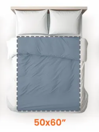 Manta Inspiradora Con Diseño De Lobo Para Hijo Fuerza, Amor y Apoyo.