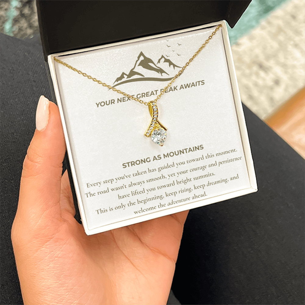 "To My Daughter, So Proud Of You" Alluring Beauty Necklack