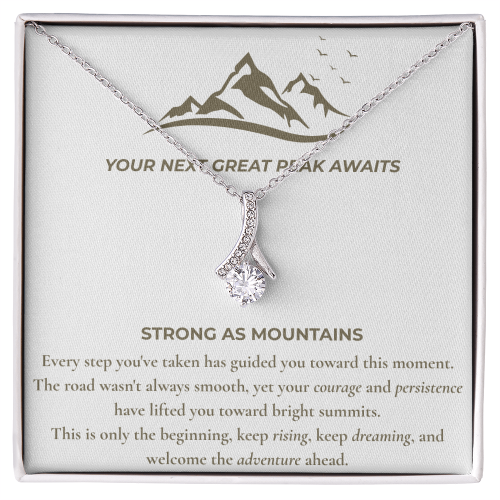"To My Daughter, So Proud Of You" Alluring Beauty Necklack