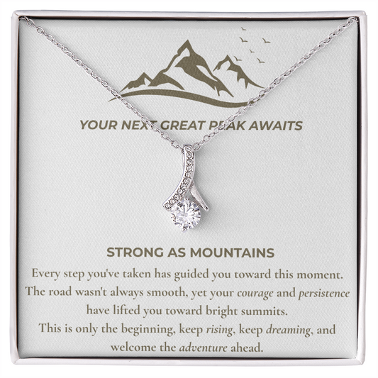 "To My Daughter, So Proud Of You" Alluring Beauty Necklack