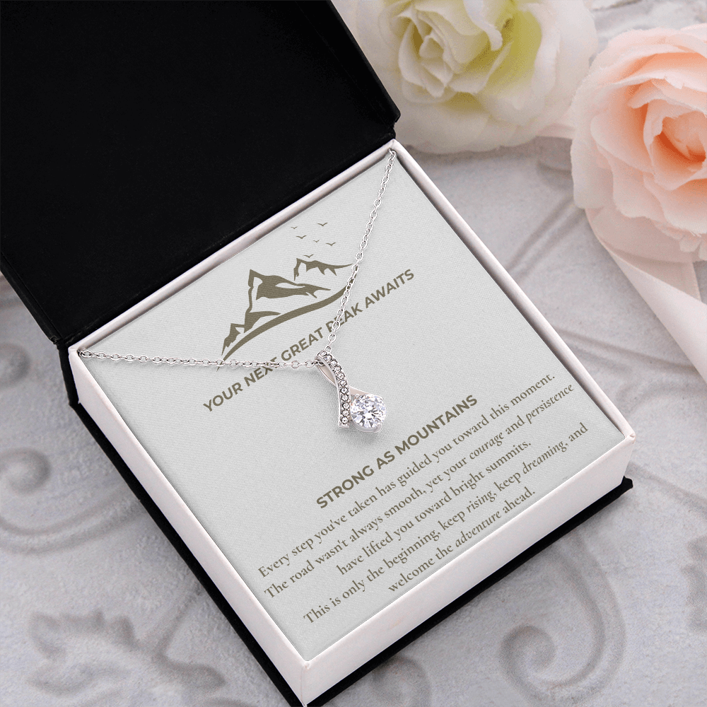 "To My Daughter, So Proud Of You" Alluring Beauty Necklack