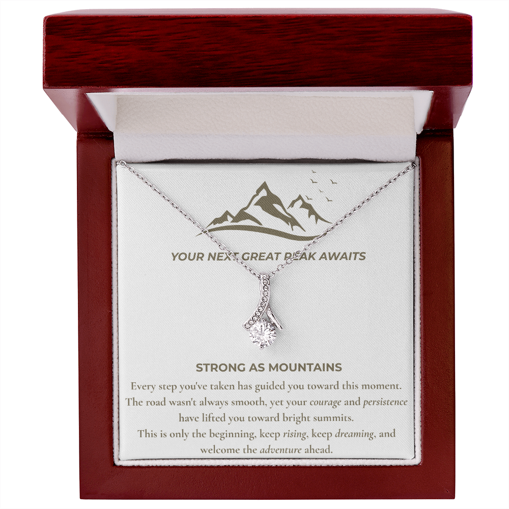 "To My Daughter, So Proud Of You" Alluring Beauty Necklack
