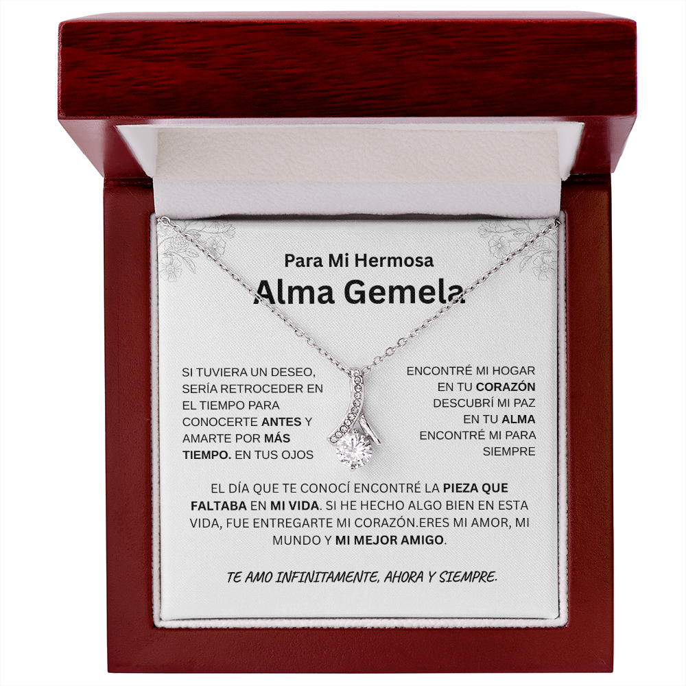 Para Mi Hermosa Alma Gemela, Alluring Beauty Necklace