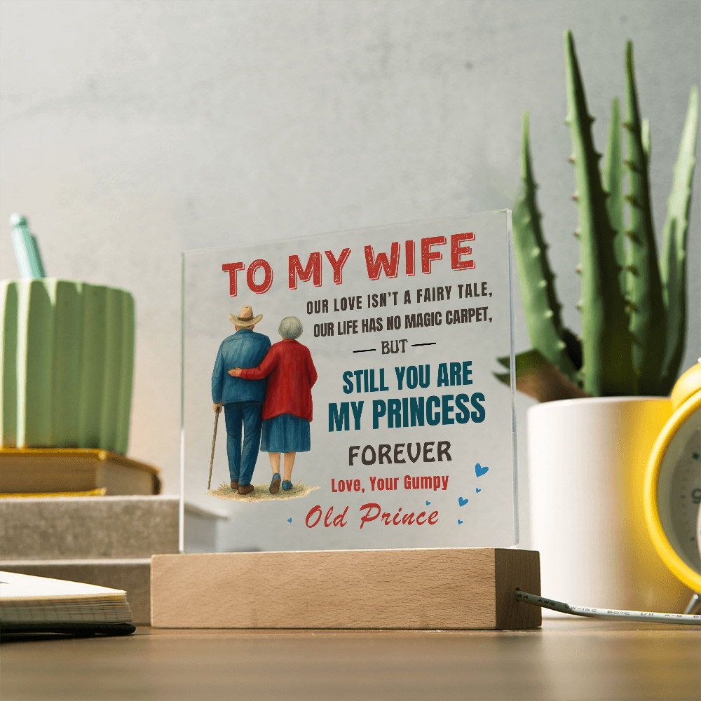 A Forever Love | Square Acrylic Plaque