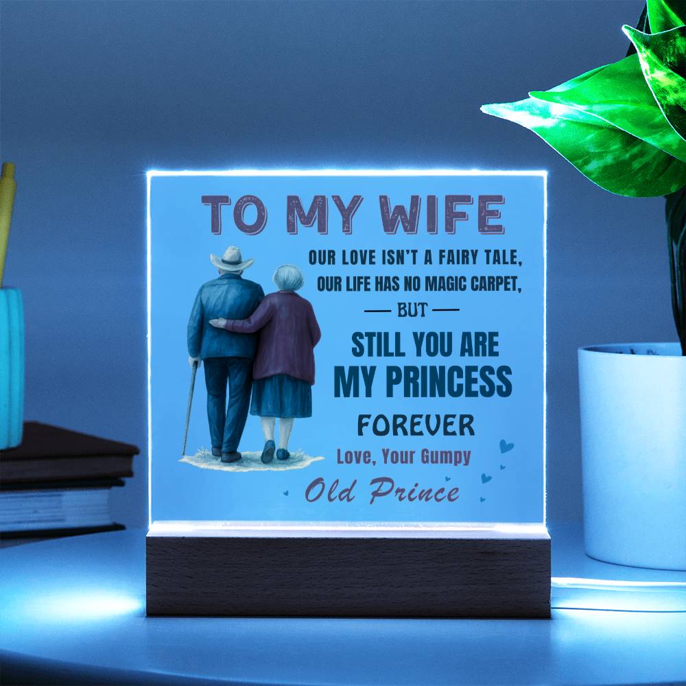 A Forever Love | Square Acrylic Plaque