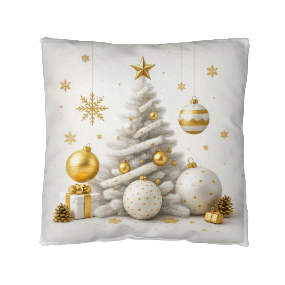 White Christmas - Pillow Cover With Insert
