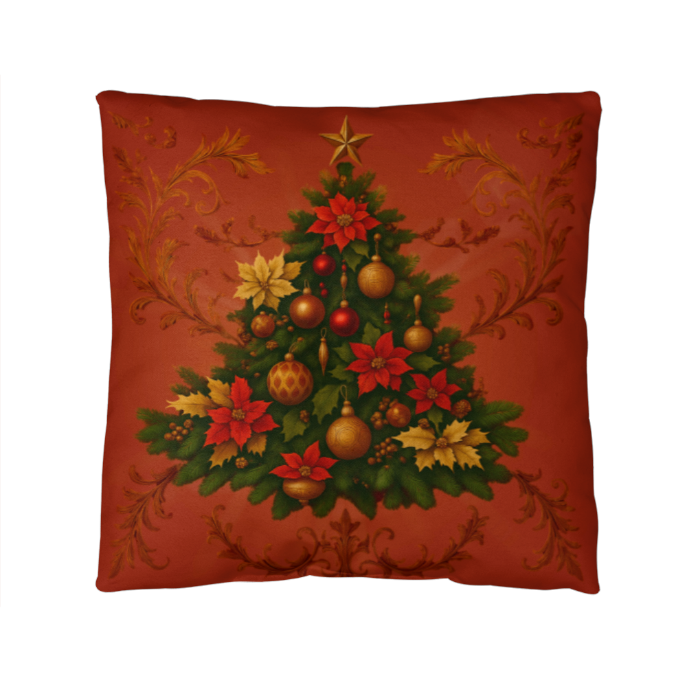 Christmas Tree - Pillow Cover With Insert
