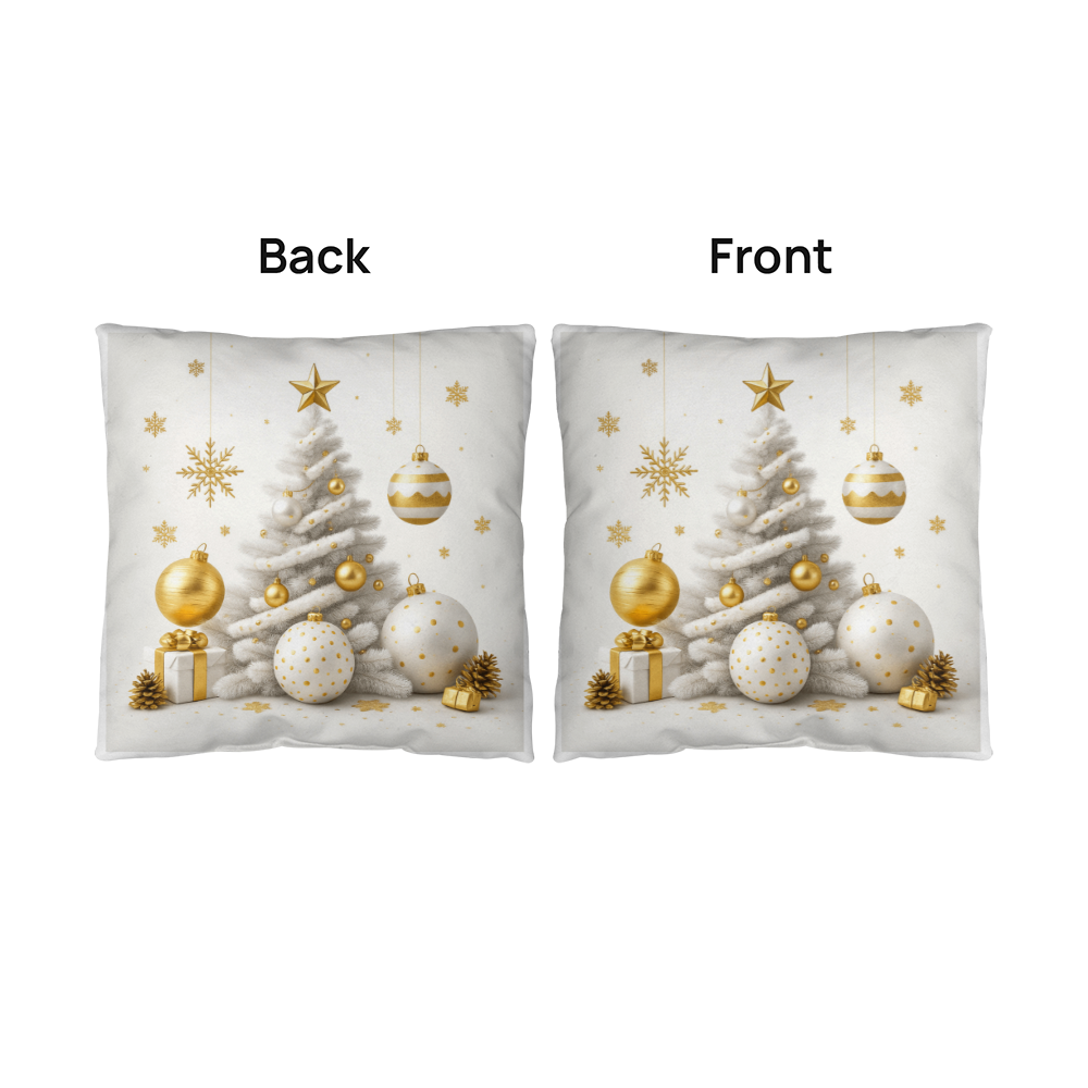 White Christmas - Pillow Cover With Insert