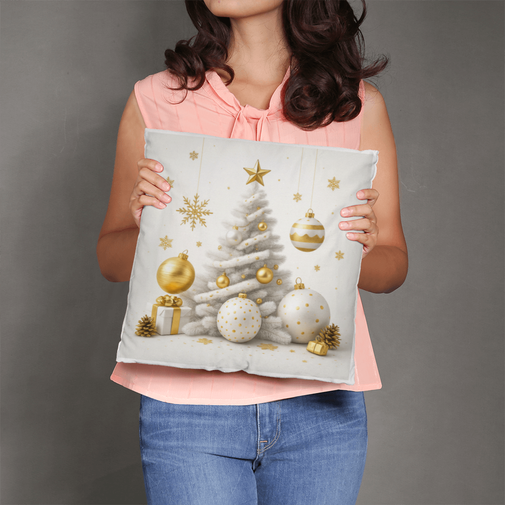 White Christmas - Pillow Cover With Insert