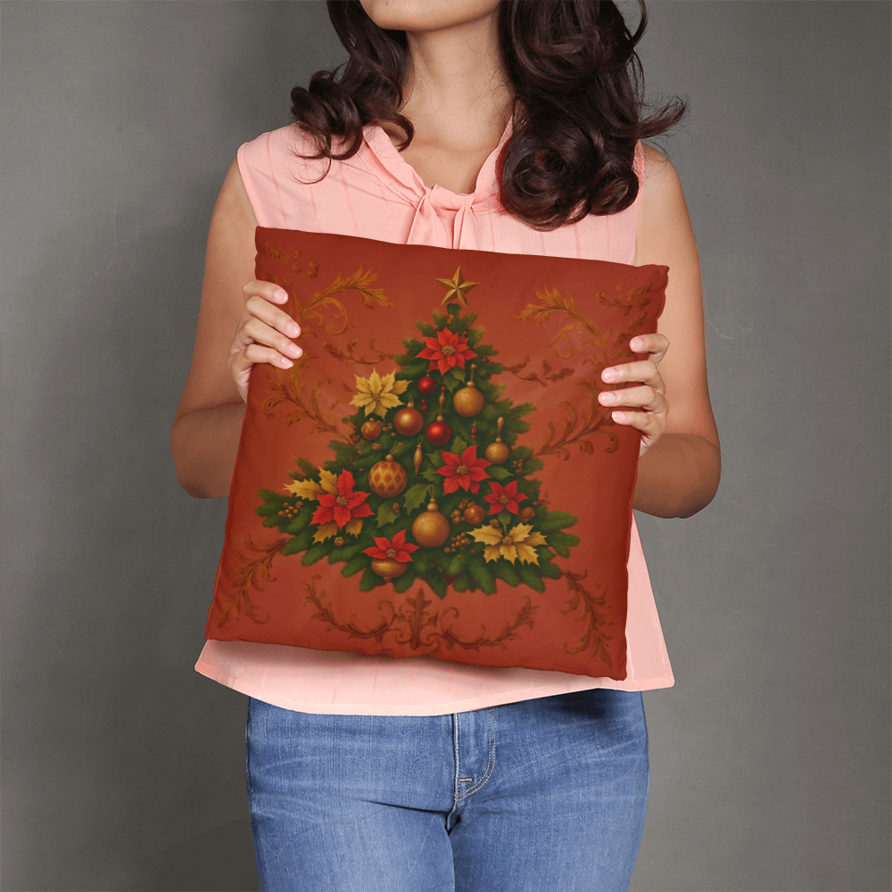 Christmas Tree - Pillow Cover With Insert