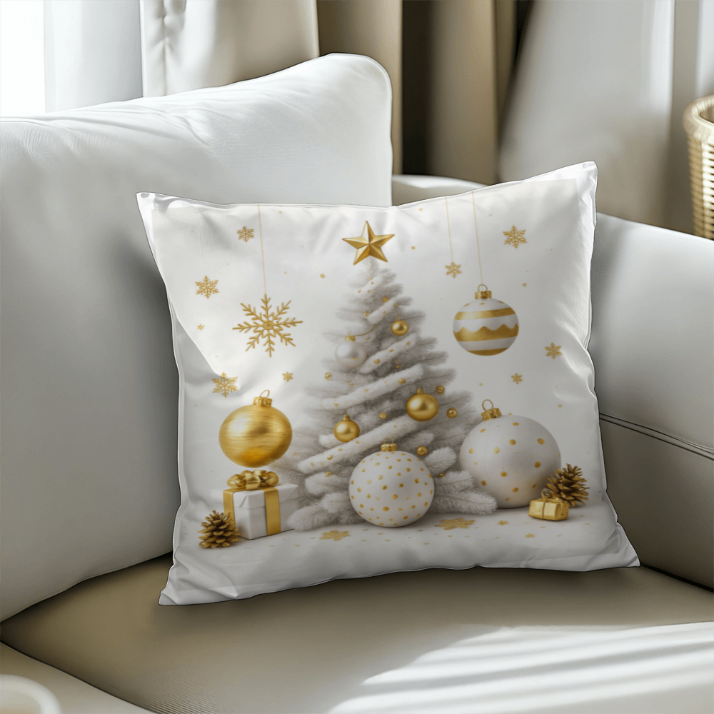 White Christmas - Pillow Cover With Insert