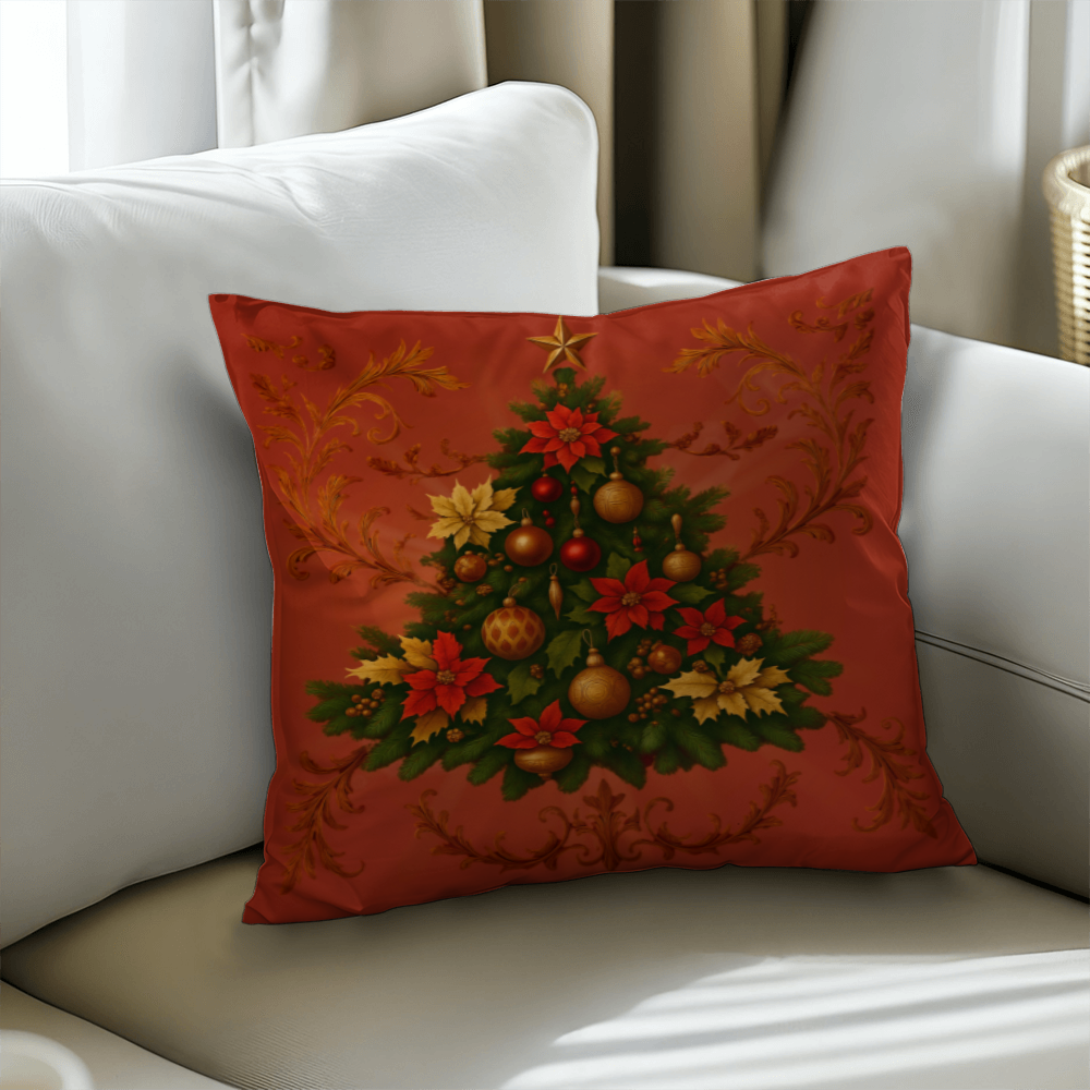 Christmas Tree - Pillow Cover With Insert