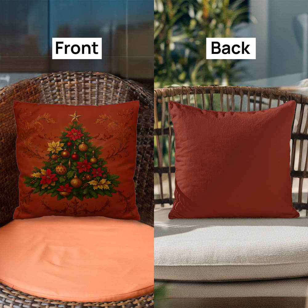 Christmas Tree - Pillow Cover With Insert