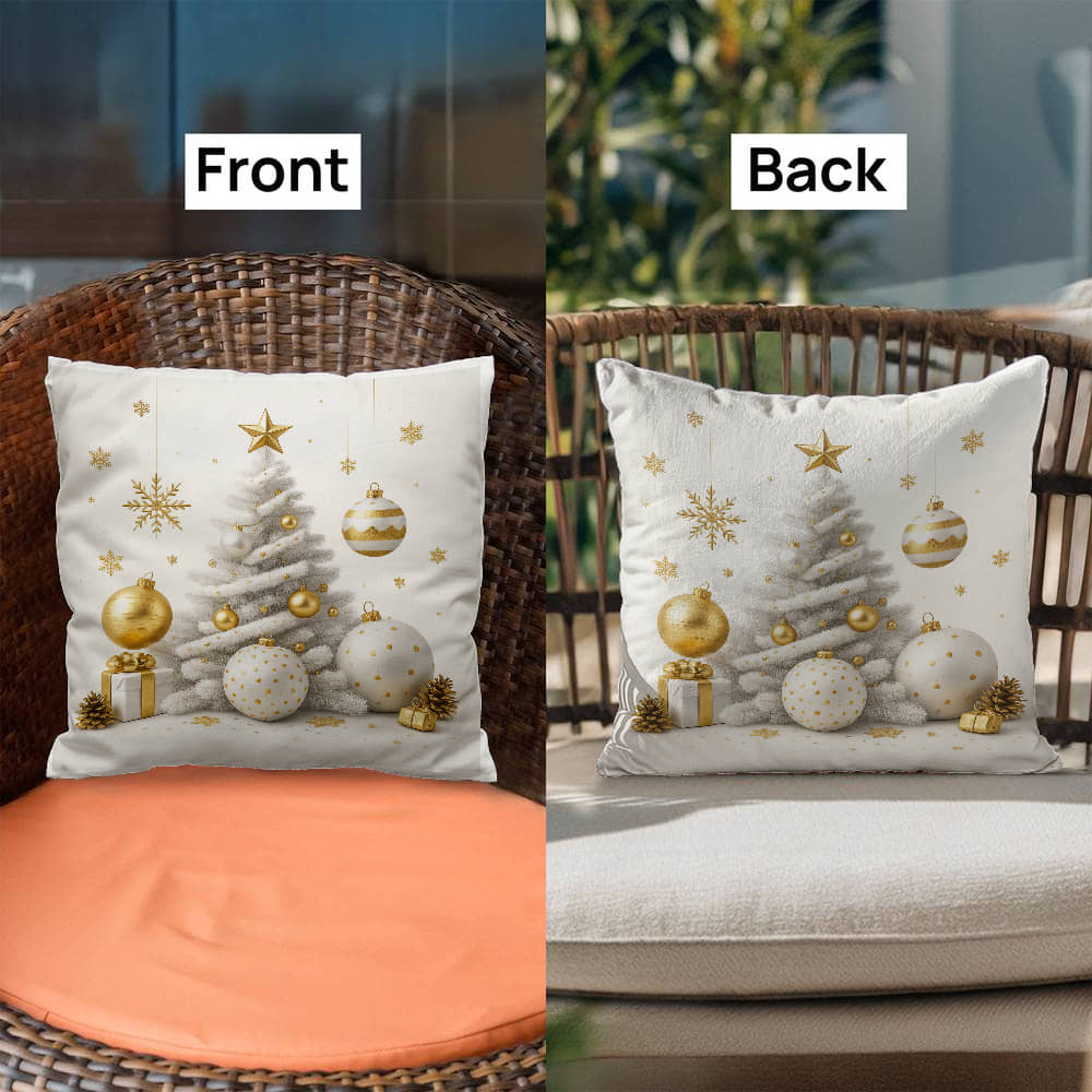 White Christmas - Pillow Cover With Insert