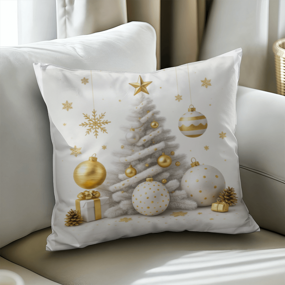 White Christmas - Pillow Cover With Insert