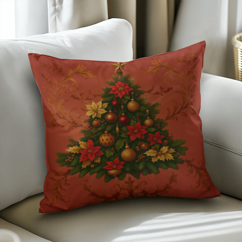 Christmas Tree - Pillow Cover With Insert