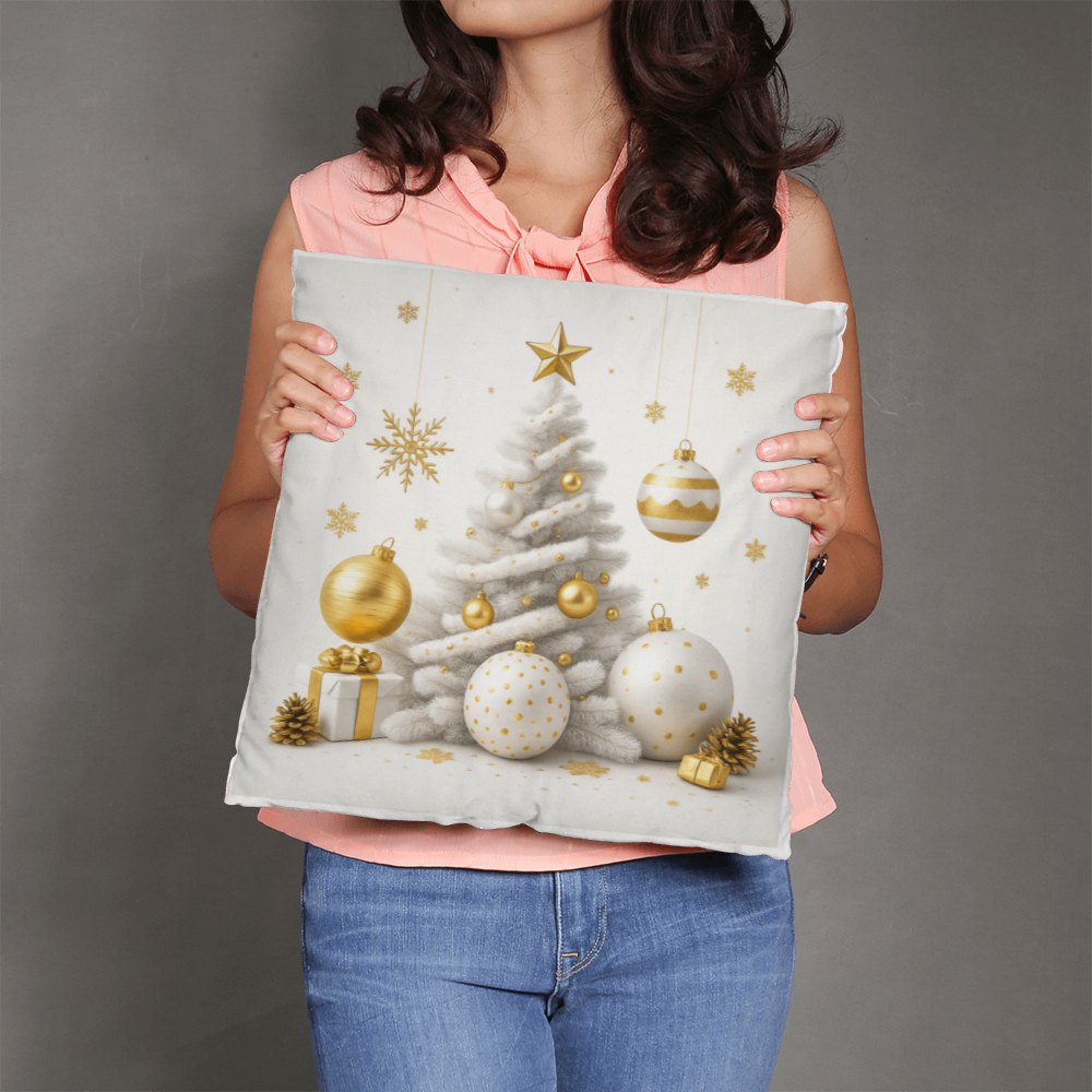 White Christmas - Pillow Cover With Insert