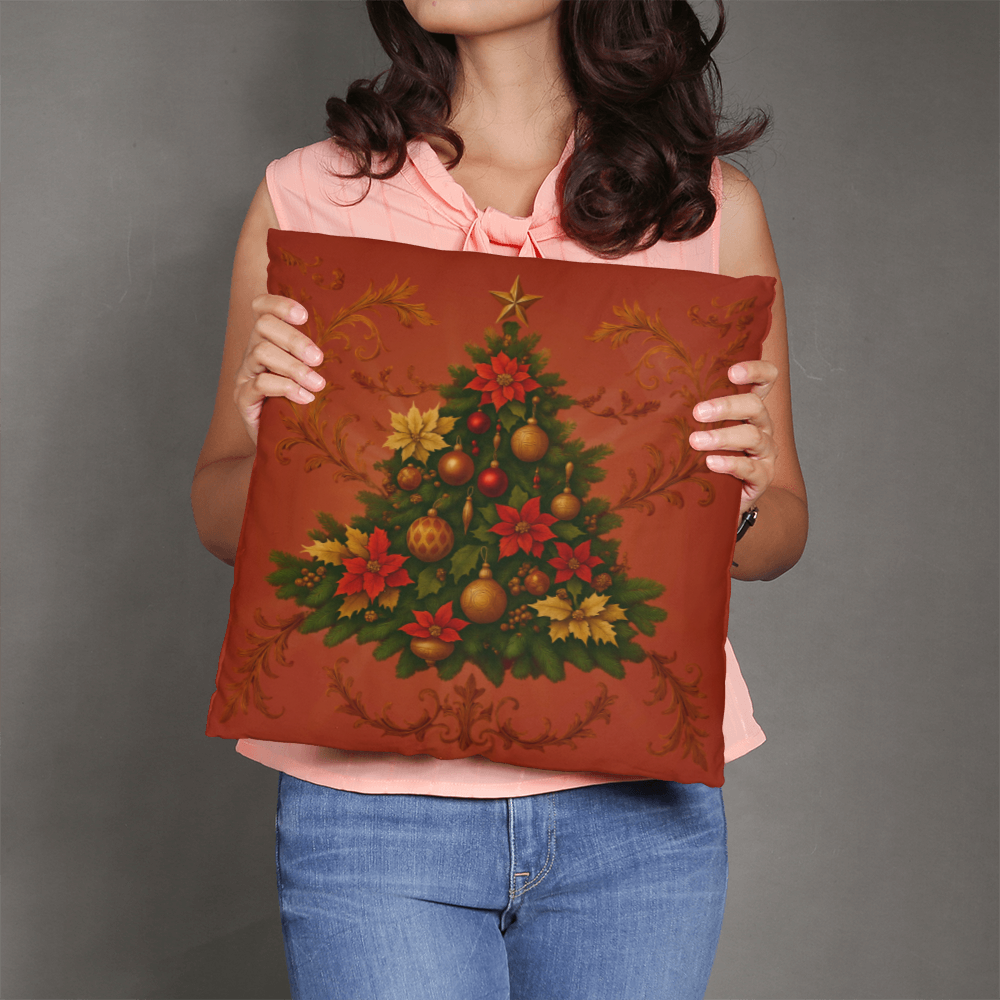 Christmas Tree - Pillow Cover With Insert