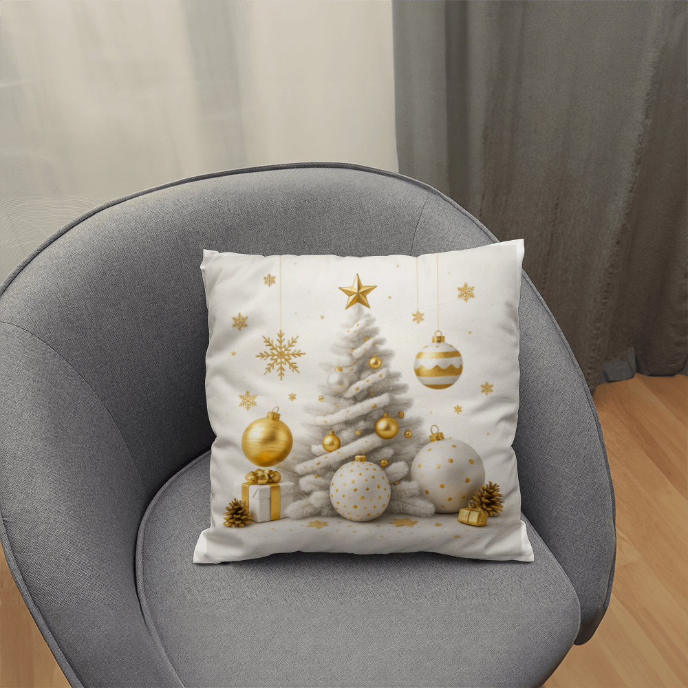 White Christmas - Pillow Cover With Insert