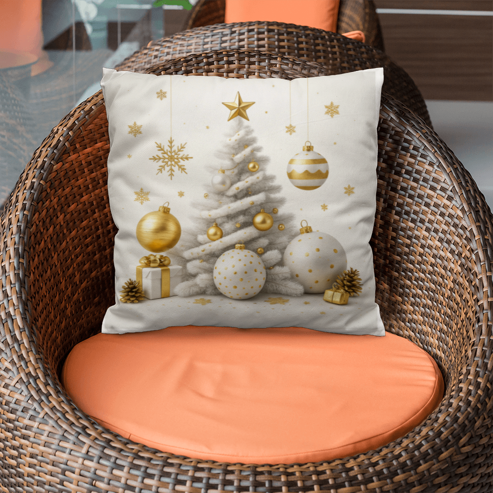 White Christmas - Pillow Cover With Insert