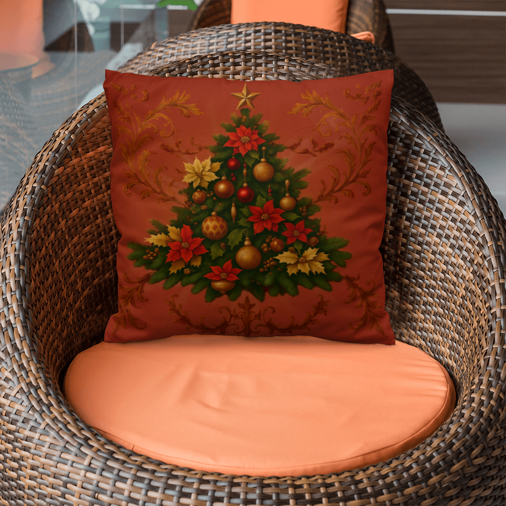 Christmas Tree - Pillow Cover With Insert