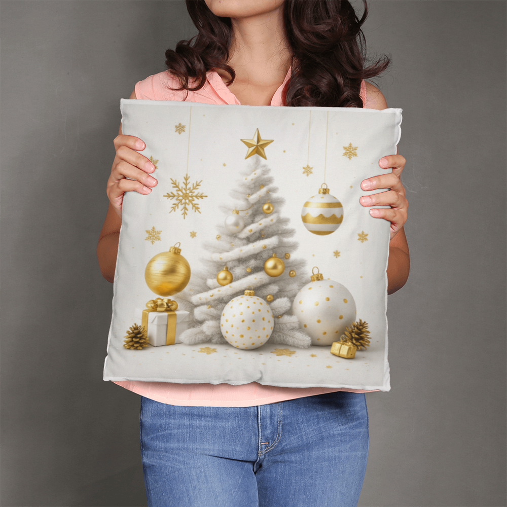 White Christmas - Pillow Cover With Insert