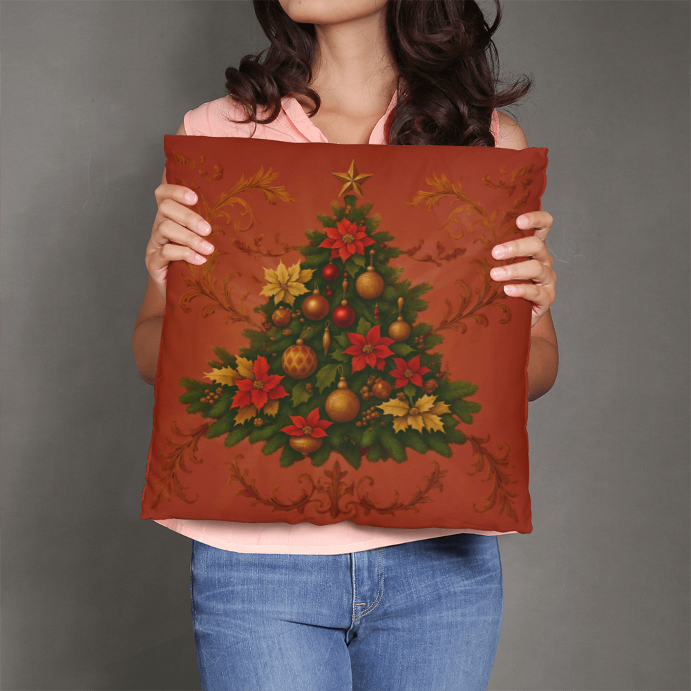 Christmas Tree - Pillow Cover With Insert