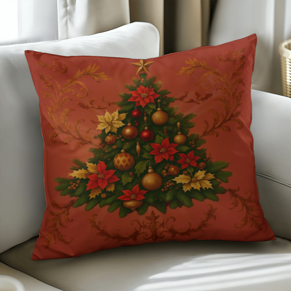 Christmas Tree - Pillow Cover With Insert
