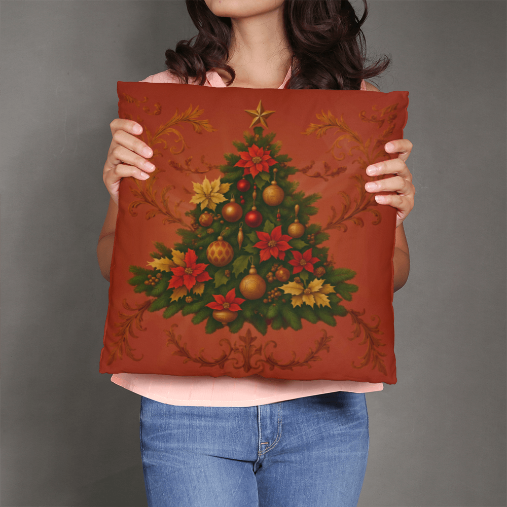 Christmas Tree - Pillow Cover With Insert