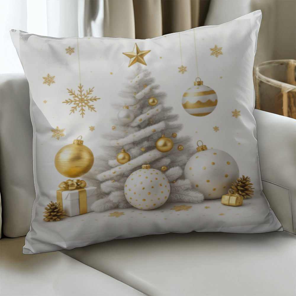 White Christmas - Pillow Cover With Insert