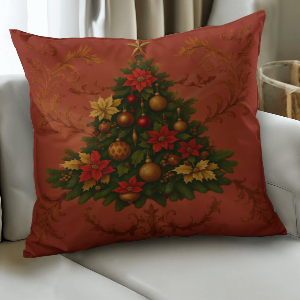 Christmas Tree - Pillow Cover With Insert