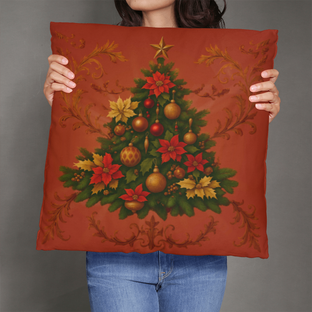 Christmas Tree - Pillow Cover With Insert