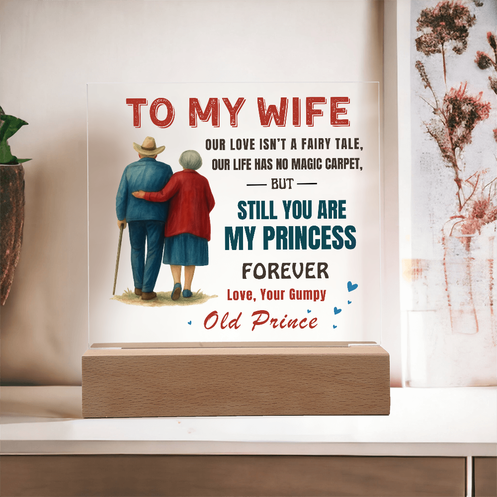 A Forever Love | Square Acrylic Plaque