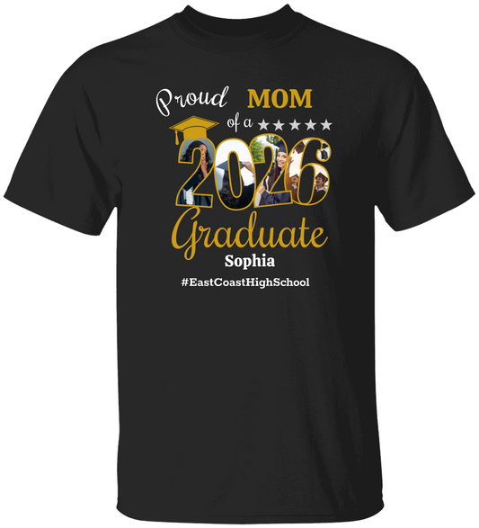 Proud Mom, Dad Graduation | T-Shirt